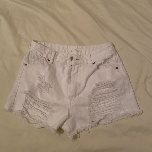 PacSun Pants - Cute white denim shorts